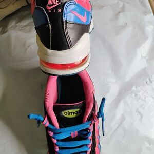 Nike Air Max Sneakers in Pink and Blue